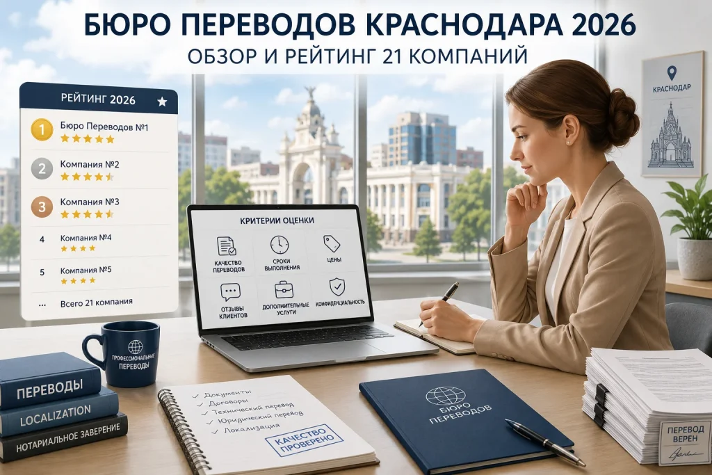 Топ бюро Краснодара